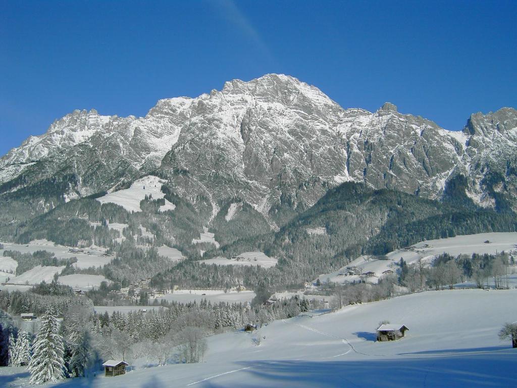 Appartementhaus Salzmann Leogang Bagian luar foto