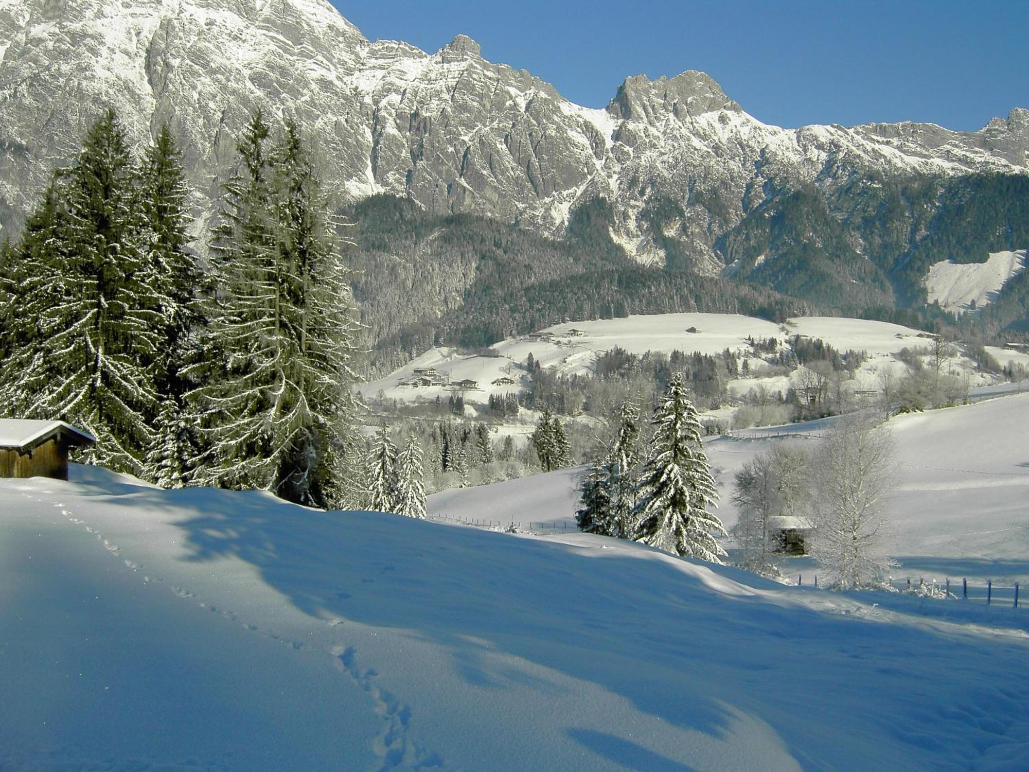 Appartementhaus Salzmann Leogang Bagian luar foto