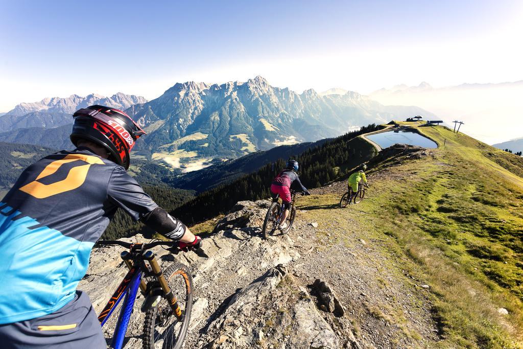Appartementhaus Salzmann Leogang Bagian luar foto